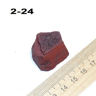 Гематит-кровавик натуральный (необработанный) Курск №2-24: 29,2г - 26*22*16мм