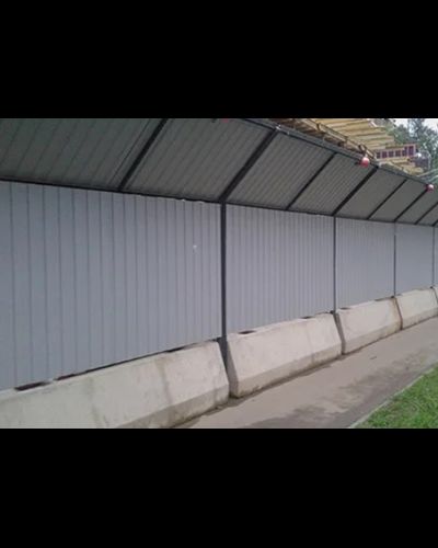 3АН строительное ограждение с козырьком купить в Москве | Горзабор