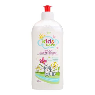 Iris Kids Care Универсальное жидкое моющее средство Мыло ХОЗЯЙСТВЕННОЕ  для детского белья и принадлежностей 500мл