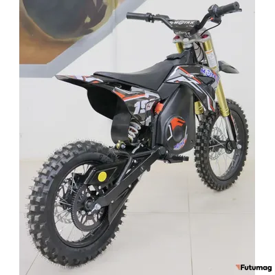 Электромотоцикл миникросс MOTAX 1500W Черно-красный