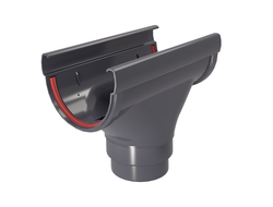 Воронка Дизайн 135 ПВХ Grand Line ГРАФИТ