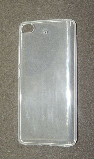 Защитная крышка силиконовая Xiaomi Mi 5S, прозрачная