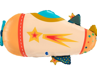 Фольгированные фигуры - Фольгированная фигура "Самолет"