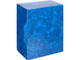 Папка архивная Attache на кнопке 150мм, синий мрамор, ламининированный картон