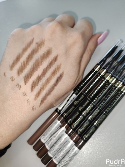 ART VISAGE Автоматический карандаш для бровей "CINEMA BROWS" | Арт Визаж. Тон 01 светло-русый. 0,1 гр