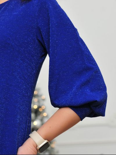 Платье 453-1123 синий