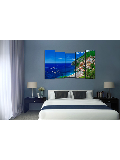 Модульная картина "Райский курорт"