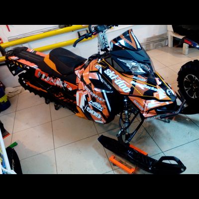 Наклейки на снегоход SKI DOO summit T3 2013-2015 #960