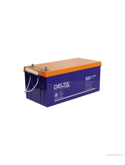 Аккумулятор Delta GX 12-200 (Cвинцово-кислотный 12V 200Ah)