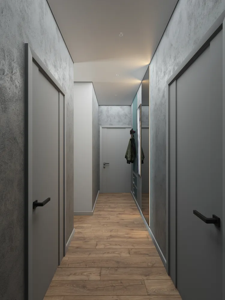 2-х комн.квартира 61 м. кв. Коридор