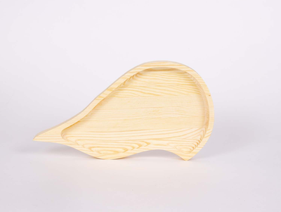 Менажница Сердце из 2 частей 300х280 мм, сосна