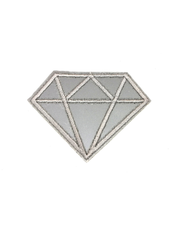 Термоаппликация светоотражающая, кристалл