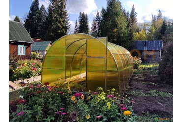 Теплица «Раздвижная» с открывающейся крышей 20*40