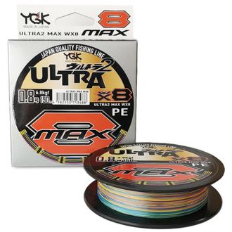 Шнур YGK X-Braid Ultra2 Max WX8 150м Multicolor 0.8