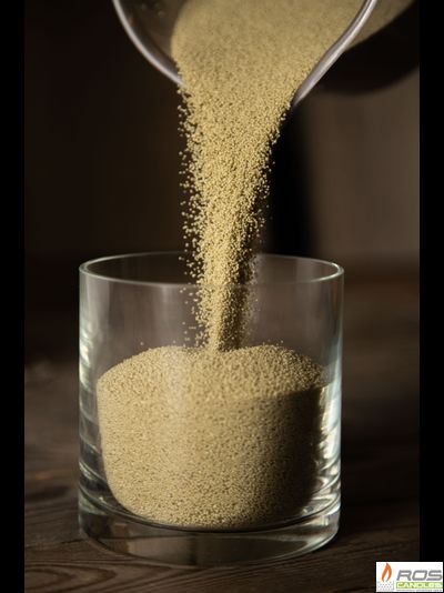 Насыпные свечи RosCandles зелёные "Оливка" - мешок 10 кг