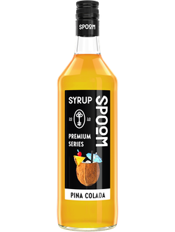 Сироп Spoom Пина колада, 1 л (для кофе, коктейлей и десертов)