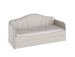 Детская Сабрина - Кровать с мягкой спинкой и ящиками «Сабрина» (900) Ткань Кашемир