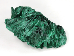 Малахит плисовый, кристаллический, ДР Конго (50*29*23 мм, 33 г) №37833