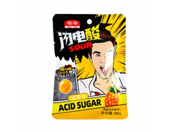 Кислые леденцы HeHe Acid Sugar со вкусом ананаса 26гр