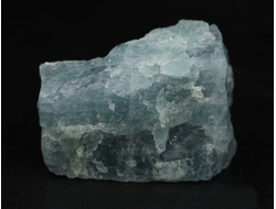 Берилл голубой (Аквамарин), необработанный, дикий образец, Бразилия (32*21*25 мм, 17 г) №37873