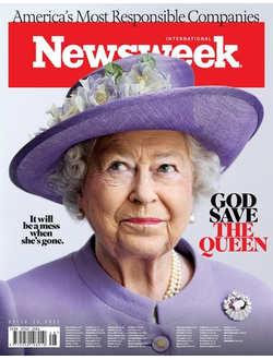 Newsweek Magazine 10 December 2021 God Save The Queen Issue Иностранные журналы, Intpressshop