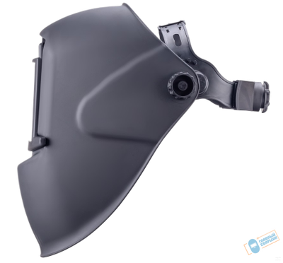 Маска сварщика ГЛАДИАТОР "черная" С5 (FoxWeld) с откидным стеклом