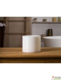 Гладкий парафиновый плафон для LED свечей - 11,7*10см