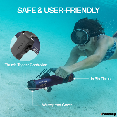 Подводный электроскутер SUBNADO-UNDERWATER SCOOTER WAYDOO LITE