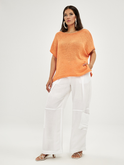 Топ летний вязанный