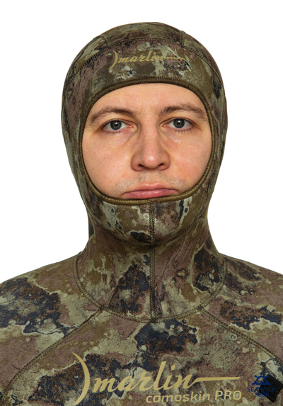 Гидрокостюм неопрен 7мм Marlin CAMOSKIN PRO green р.50