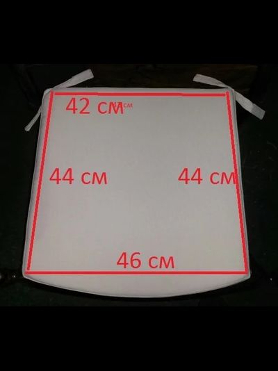 Подушка для кресла из литого алюминия