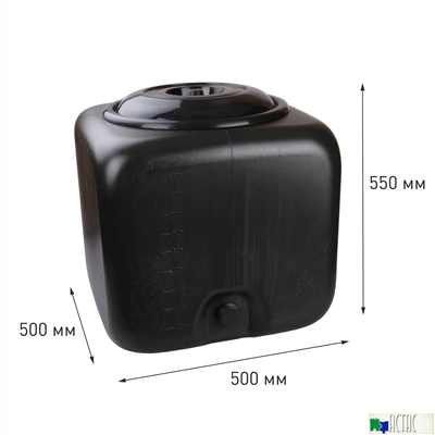 Бак для душа квадратный 100 л