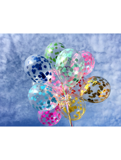 Шар 33 с конфетти