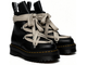 Dr Martens x Rick Owens Jumbo Pentagram DRKSHDW Black Winter зимние женские