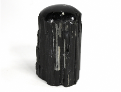 Турмалин чёрный шерл, кристалл стоячий, полированная верхушка, Бразилия (42*25*21 мм, 48 г) №29737