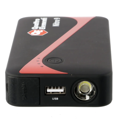 Пусковое устройство QUATTRO ELEMENTI Nitro 9  (12В, 9000мАч, 450А,, USB, LCD-фонарь)