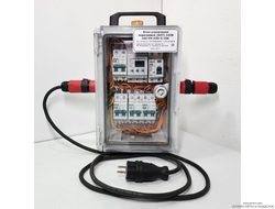 Блок управления подогревом (БУП) 220В 16А КН-УЗО-3-10А с компл.проводов