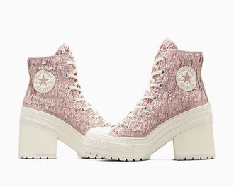 Converse Chuck 70 De Luxe Heel Satin Chaotic Pink