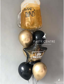 Набор шаров “The best dad”
