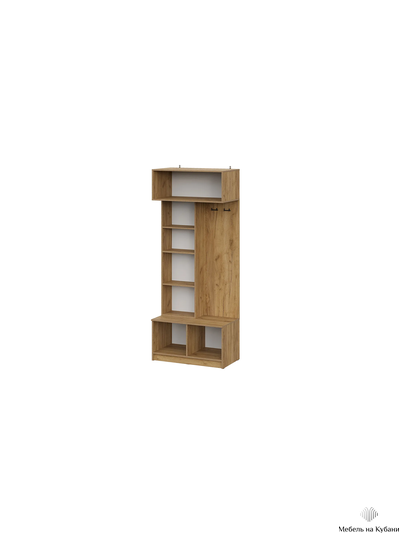 Авиньон прихожая Дуб крафт золотой/Графит серый