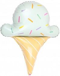 Шар (30&#039;&#039;/76 см) Фигура, Мятное мороженое, 1 шт.