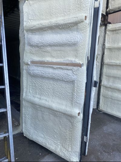 Утепление морского контейнера пенополиуретаном