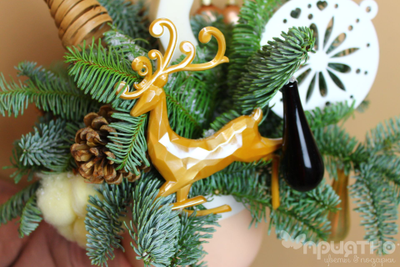 Новогодняя композиция № 1172