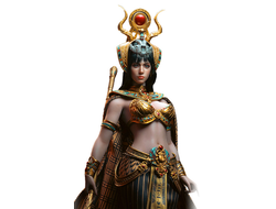 ПРЕДЗАКАЗ - Египетская богиня Тефнут (в золотом) - Коллекционная ФИГУРКА 1/6 scale Egyptian Gods: Tefnut (Golden) (PL2025-234A) - TBLeague ?ЦЕНА: 29400 РУБ.?