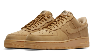 Nike Air Force 1 07 Suede (Экокожа) сбоку