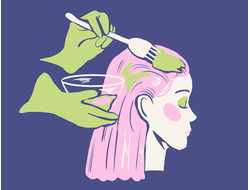 Окрашивание волос