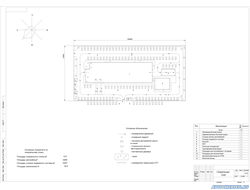 Генеральный план СТОА на 110 легковых автомобилей