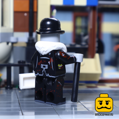 Конструктор фигурка Зомби олигарх (миллионер), совместим с Лего