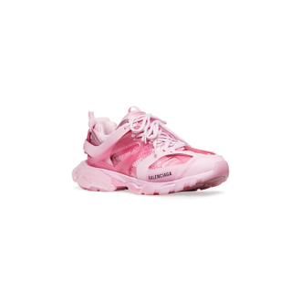 Balenciaga WOMEN S TRACK TRAINERS CLEAR SOLE IN PINK