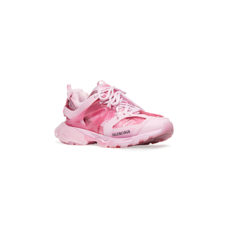 Balenciaga WOMEN'S TRACK TRAINERS CLEAR SOLE IN PINK розовые женские